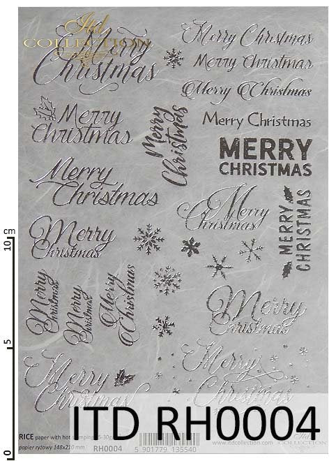 .Papier ryżowy A5 z hot print (HS code 48021000) RH0004