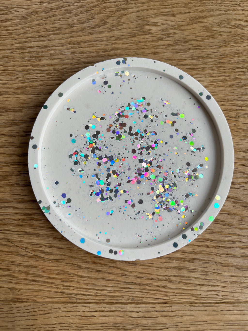 Tablett handgemacht aus Raysin/imprägniert