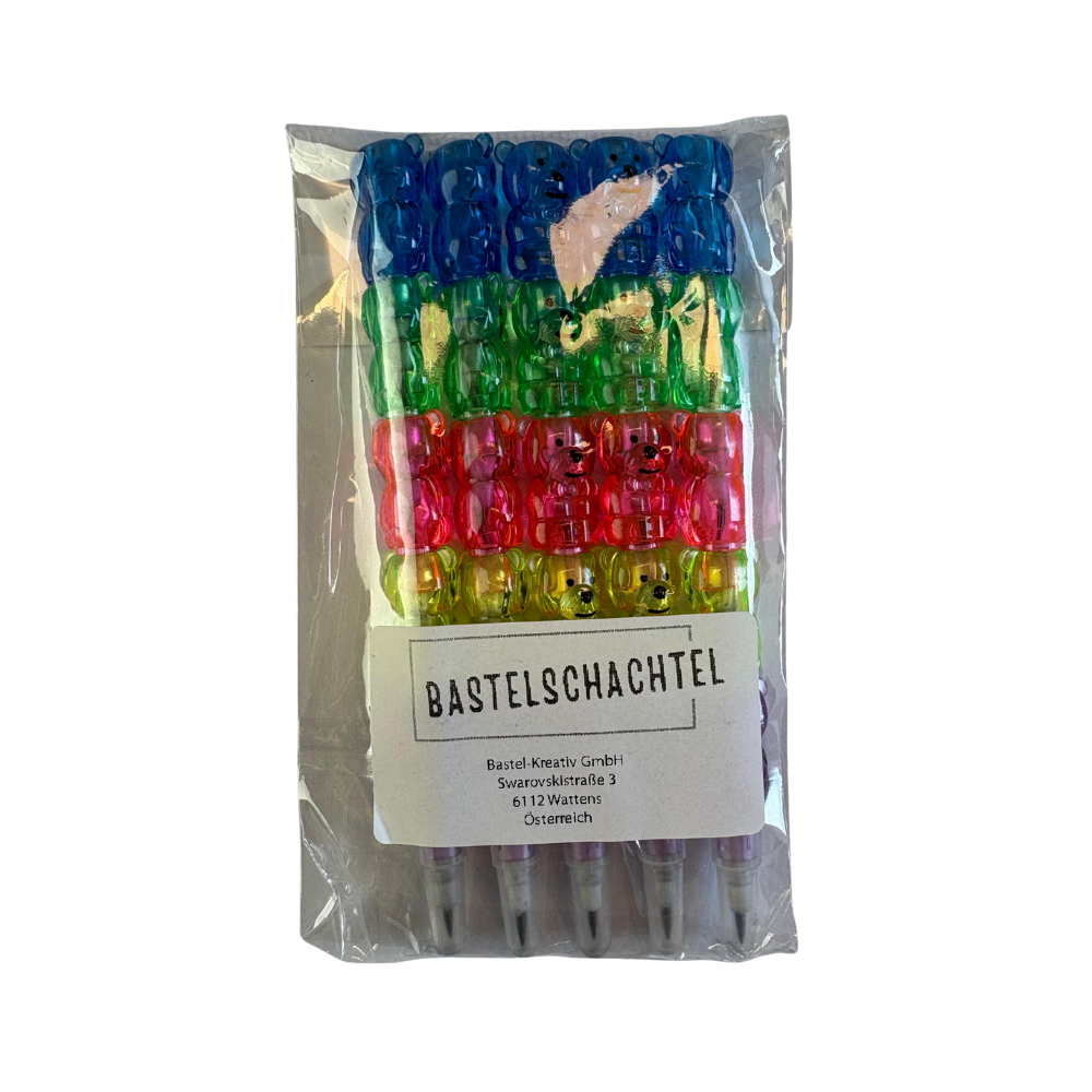 5er Set Bären Bleistift