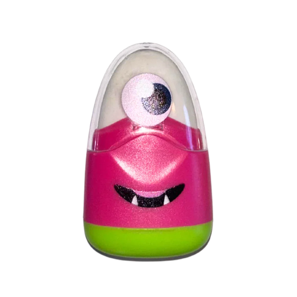 Spitzer & Radierer "Monsti" 3in1 - Bastelschachtel - Schule - 89822