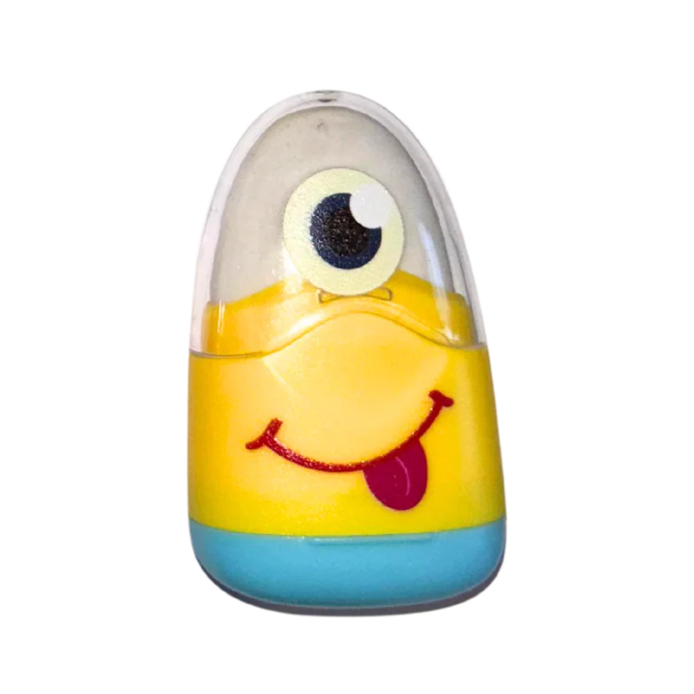 Spitzer & Radierer "Monsti" 3in1 - Bastelschachtel - Schule - 89821