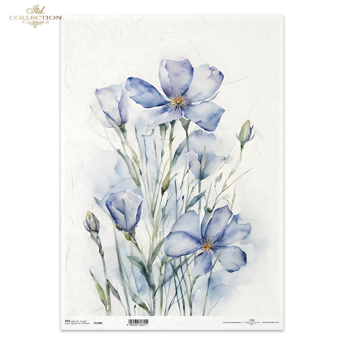 Reispapier A3 - Summer flowers flower bouquet