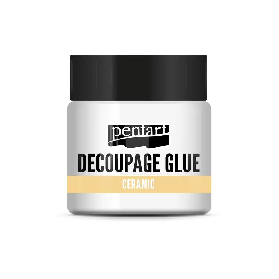 Pentart Decoupage Kleber & Lack für Keramik (50 ml)