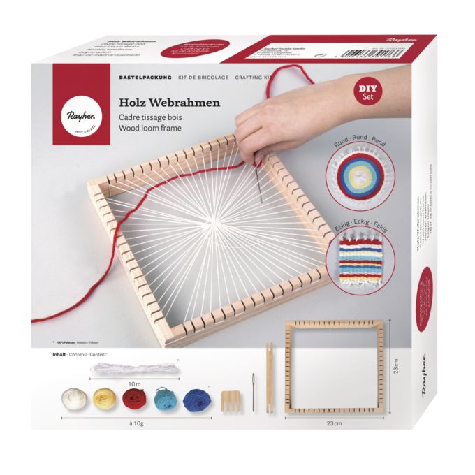 Holz Webrahmen quadratisch