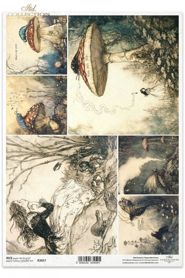 Papier ryżowy (HS code 48021000) R2657