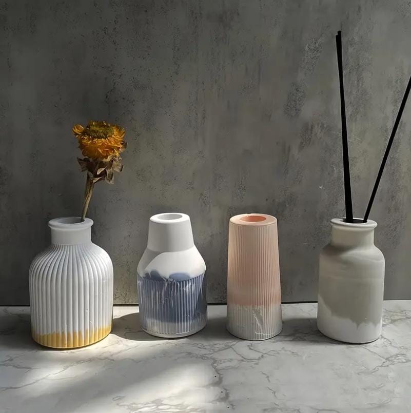 Silikonform "Set Vase"