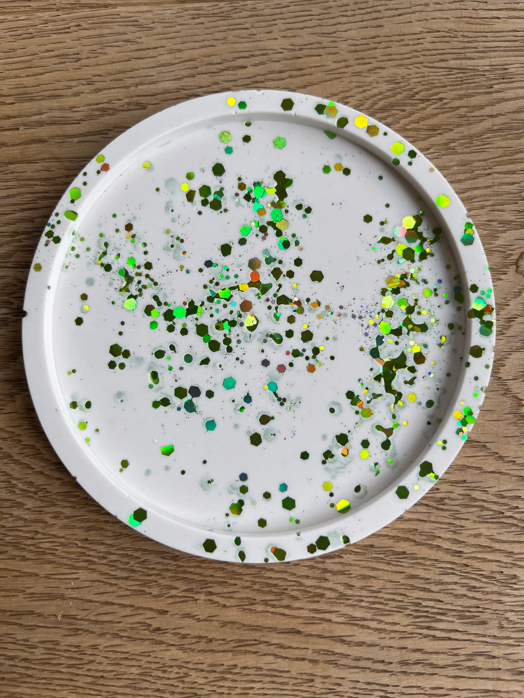 Tablett handgemacht aus Raysin/imprägniert