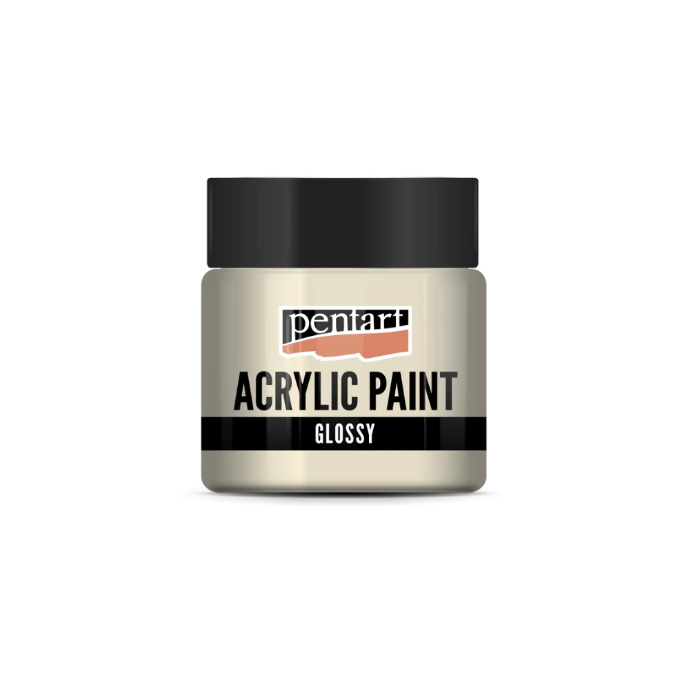 Pentart Acrylfarbe glänzend 50ml - beige