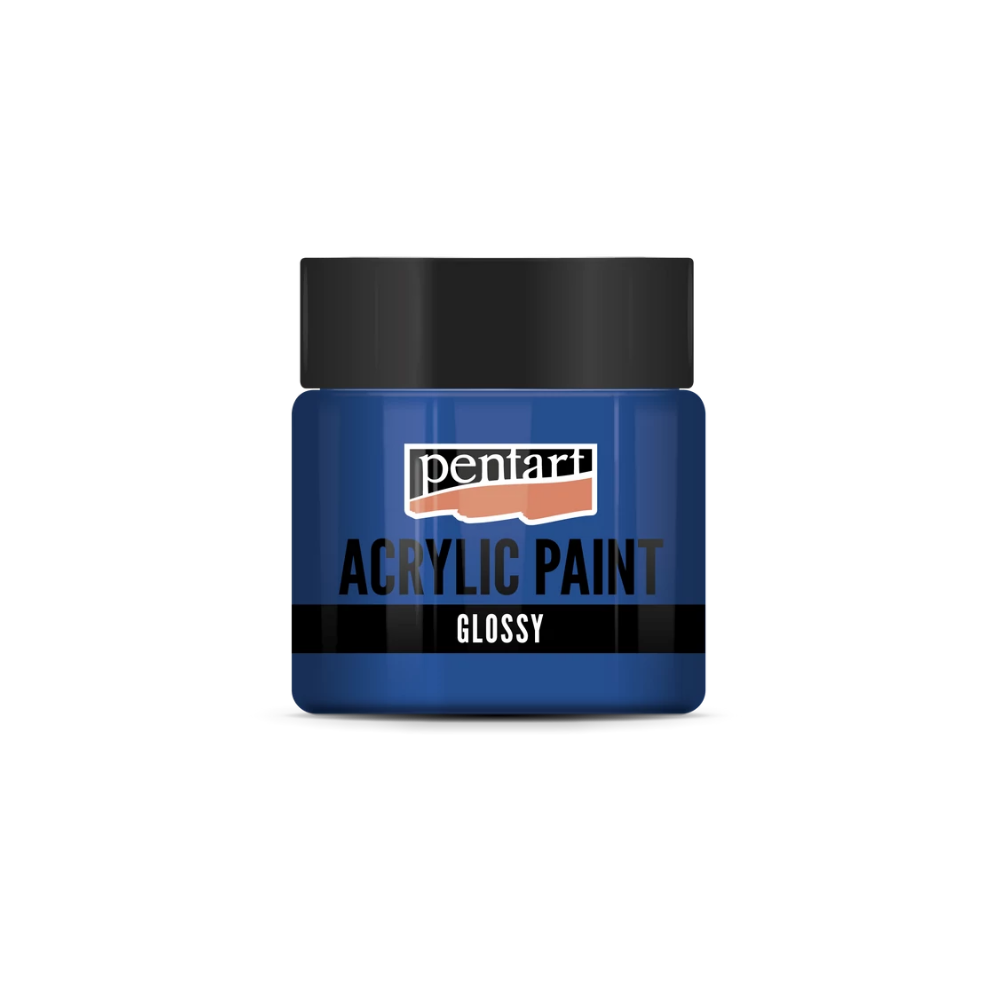 Pentart Acrylfarbe glänzend 50ml - blau