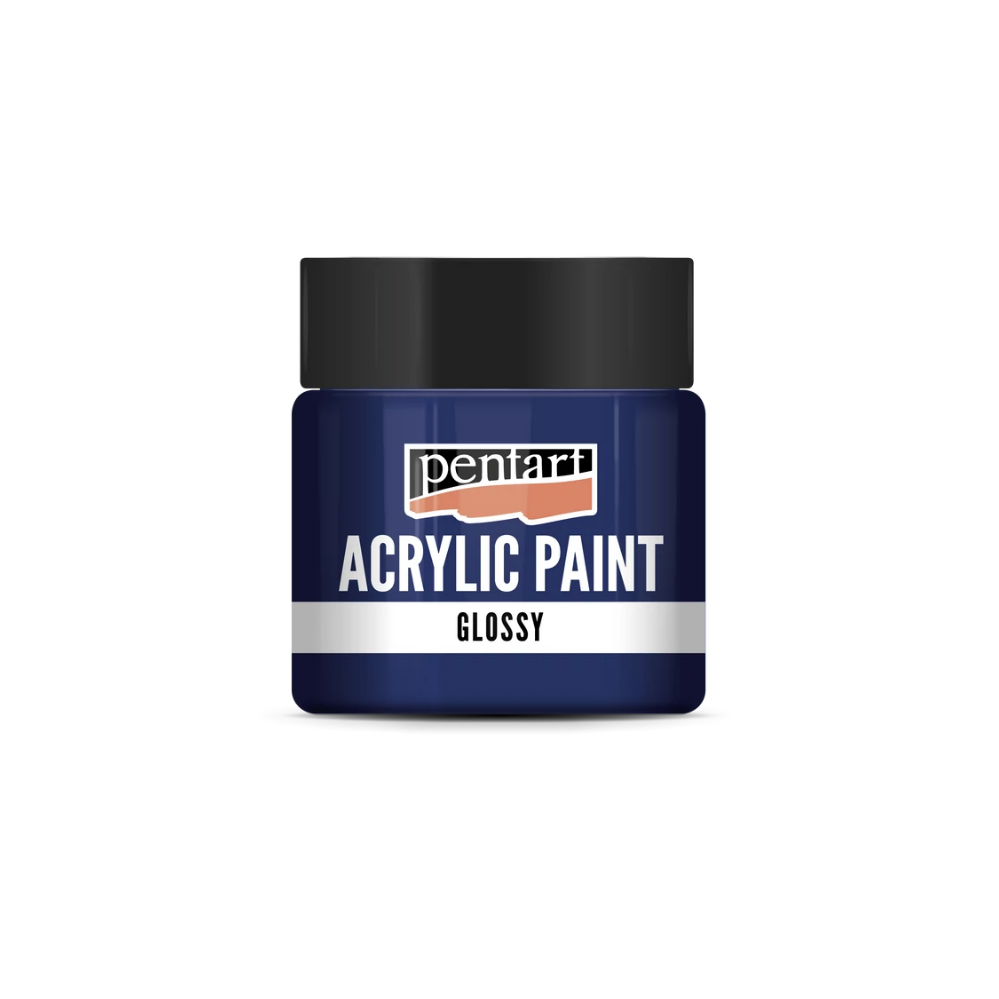 Pentart Acrylfarbe glänzend 50ml - dunkelblau