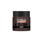 Pentart Acrylfarbe glänzend 50ml - dunkelbraun