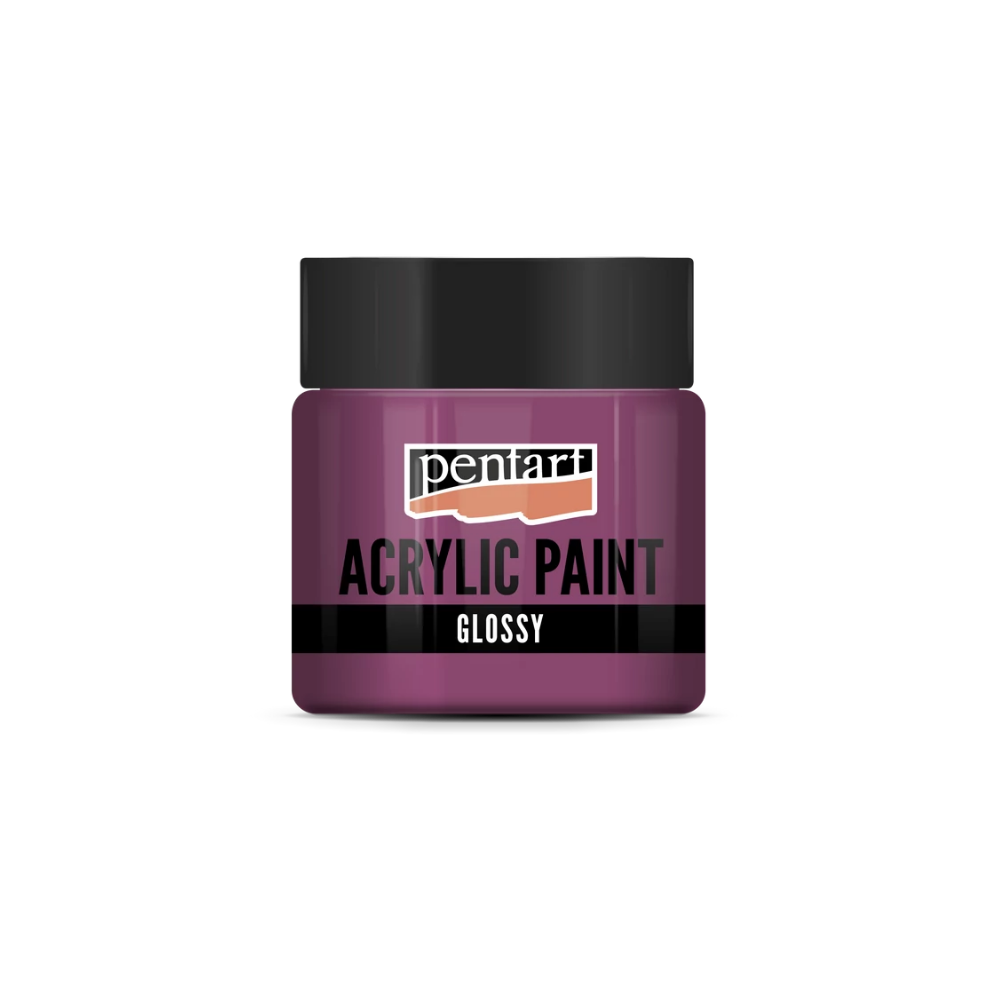 Pentart Acrylfarbe glänzend 50ml - malve