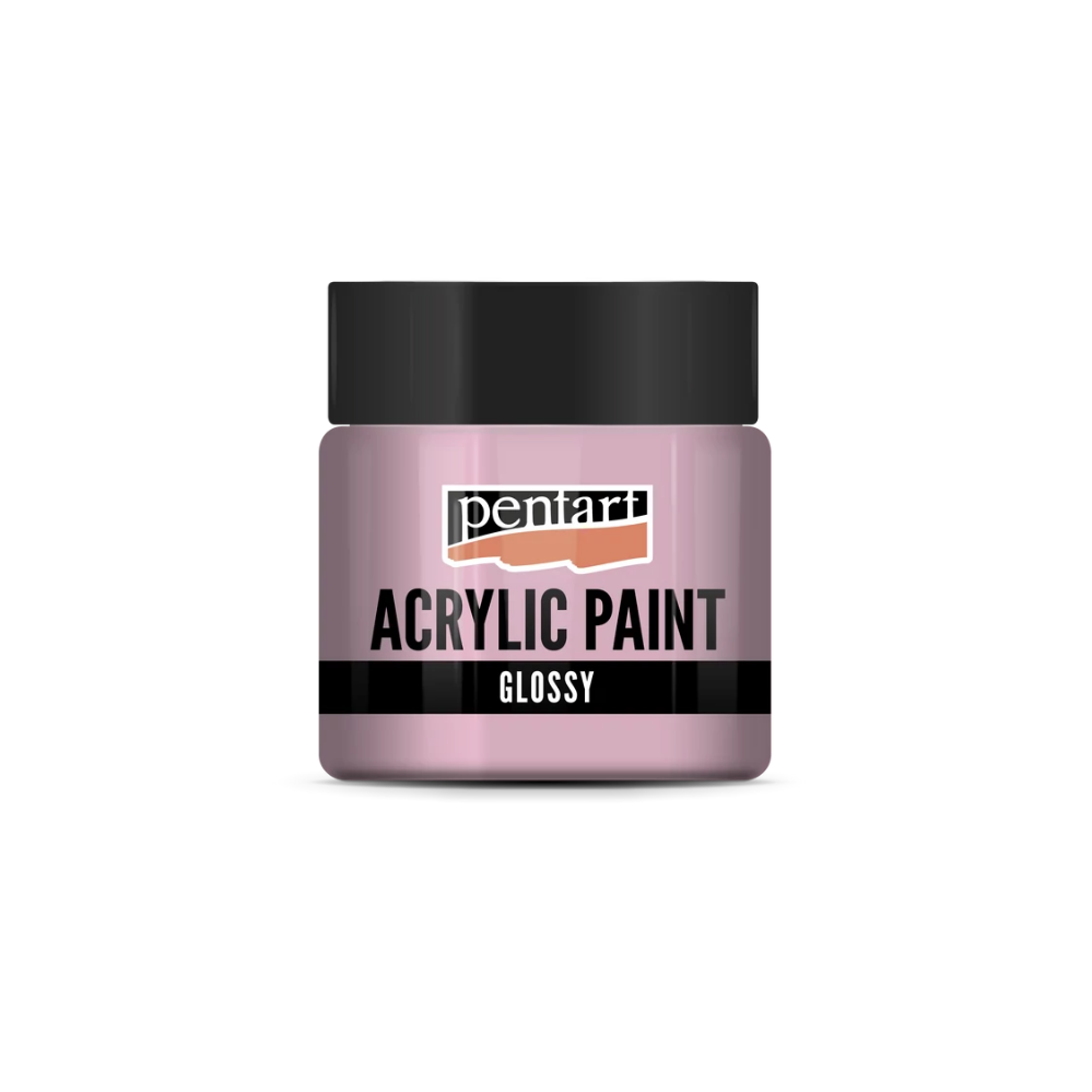 Pentart Acrylfarbe glänzend 50ml - rosa