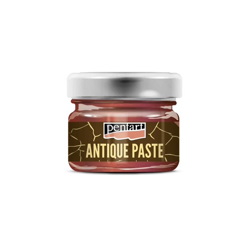 Pentart Antikpaste metallic 20ml - antikkupfer - Bastelschachtel - Wachspasten/ Antikpasten/ Set - 3382