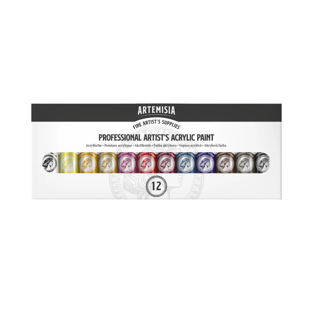ARTEMSIA Professional Artist’s Acrylic Paint 12x20ml