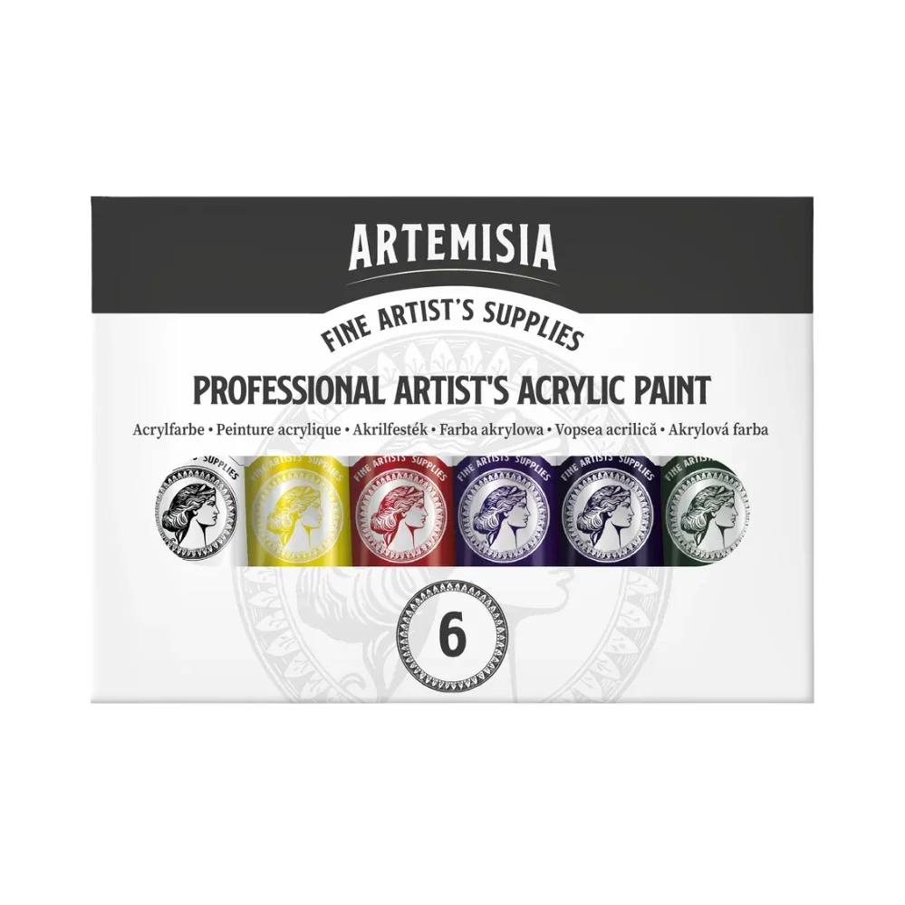 Artemisa Acryllfarben-Set 6 x 20 ml - Bastelschachtel - - 48376