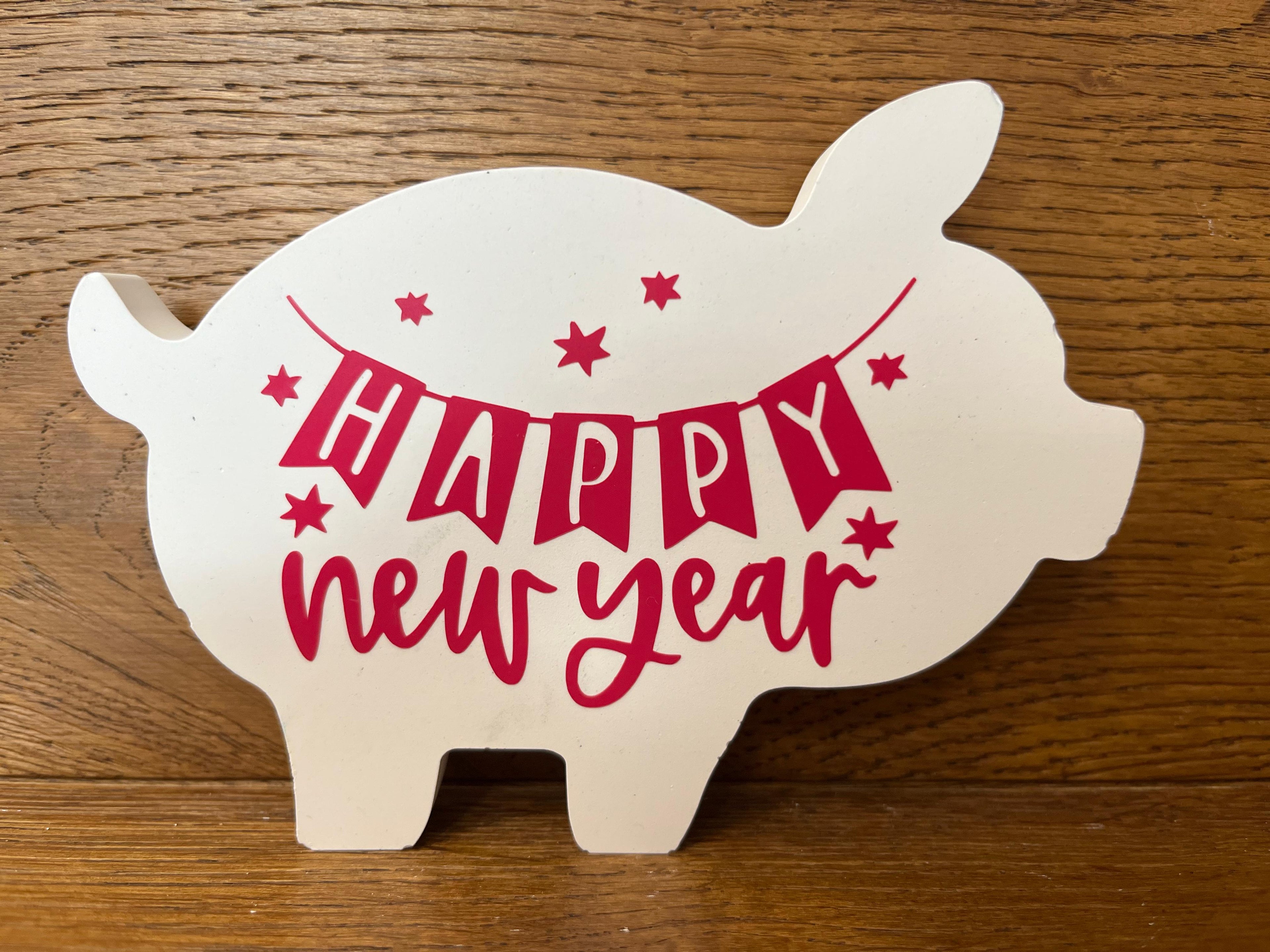 Handgemachte Glücksbringer "Schwein" - Ein Symbol für Glück und positive Energie