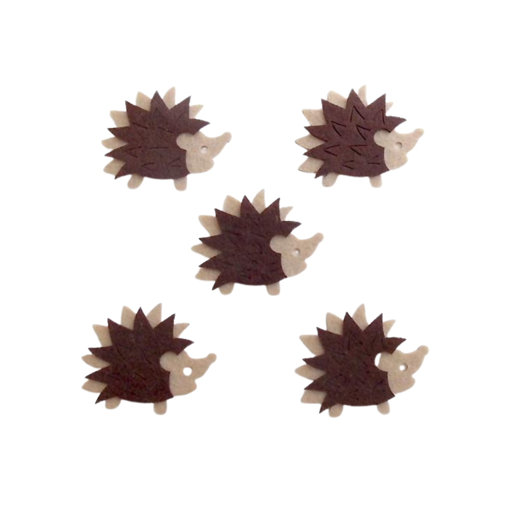Bastelfilz Figuren - Igel