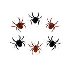 Bastelfilz Figuren - Spinne gemischt - Bastelschachtel - Filz - 