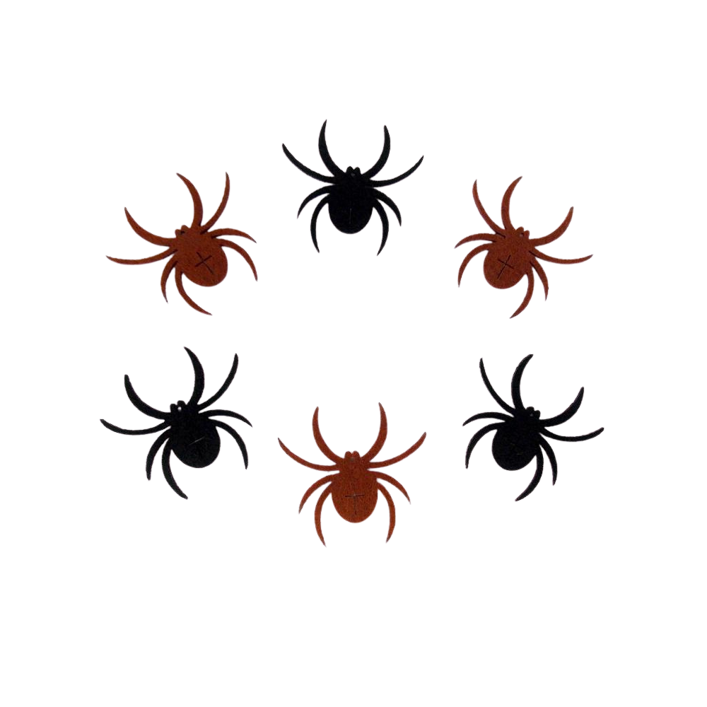 Bastelfilz Figuren - Spinne gemischt