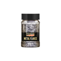 Metallflocken 1g - Mischung M8, Silber - Bastelschachtel - Flakes/ Blattmetall - 2504