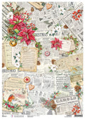 Reispapier A3 - Christmas carols