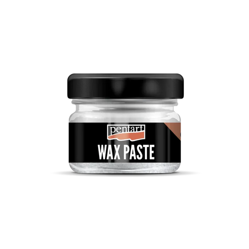 Pentart Wachspaste chamäleon 20ml - funkelndes silber - Bastelschachtel - Wachspasten/ Antikpasten/ Set - 4607
