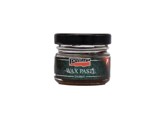 Pentart Wachspaste colored 20ml - gelb