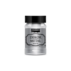 Pentart Dekorfarbe Dekor Metall 100ml - silber
