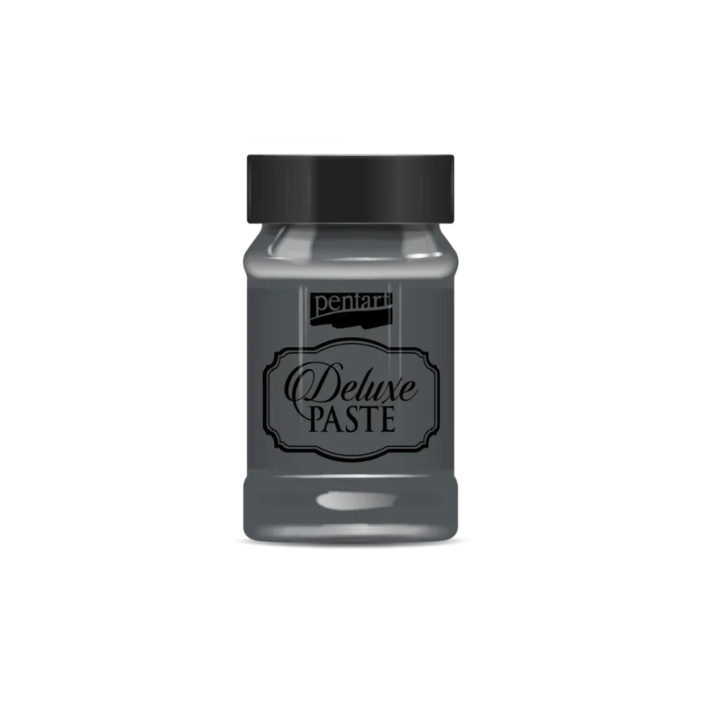 Pentart Deluxe Paste 100ml - anthracite