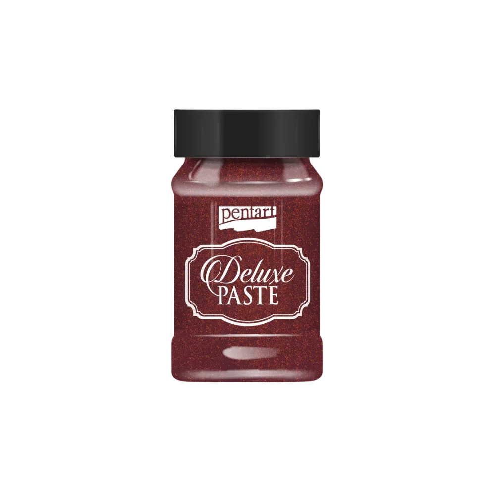 Pentart Deluxe Paste 100ml - burgundergold
