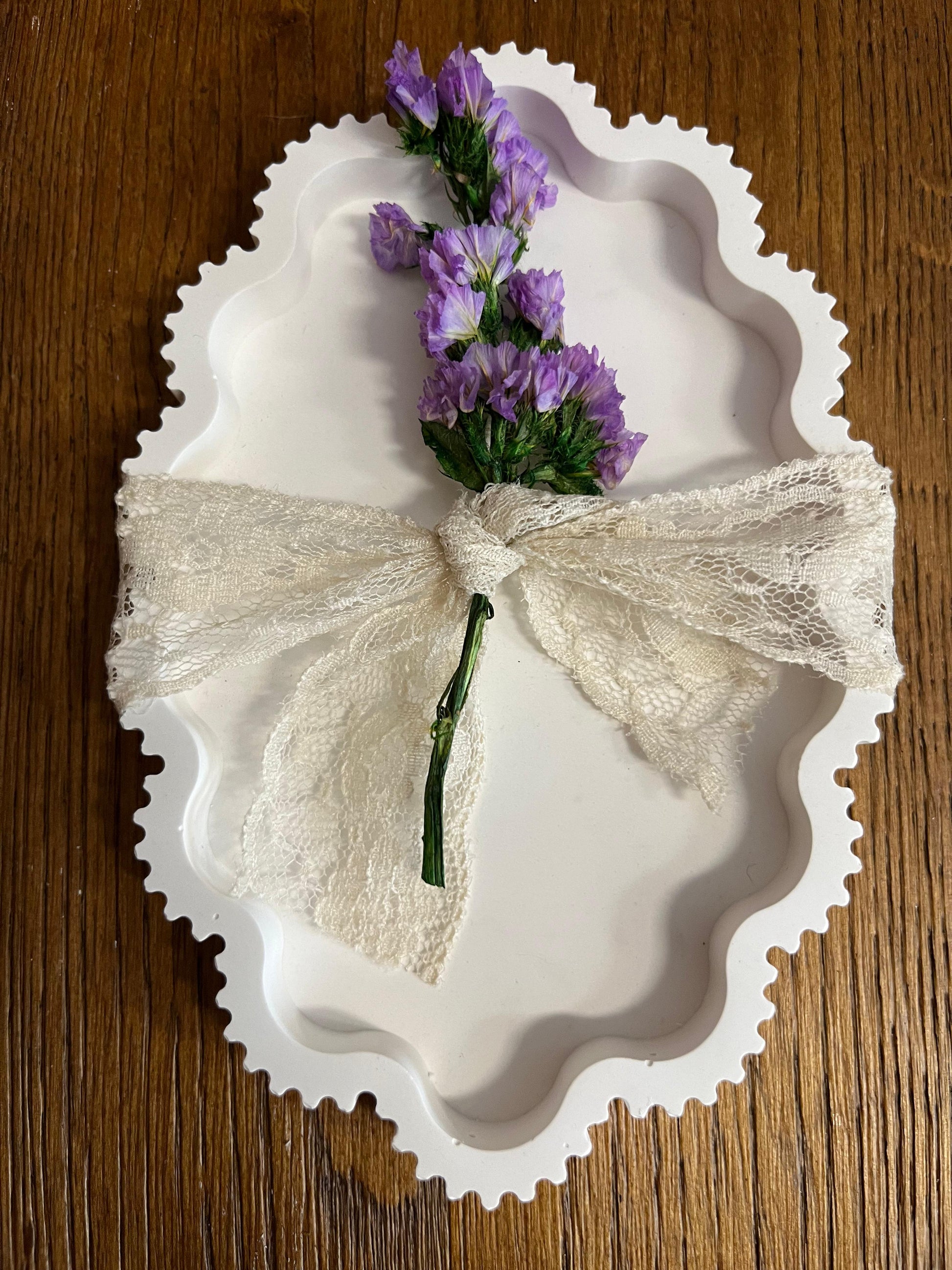 Tablett handgemacht aus Raysin/imprägniert