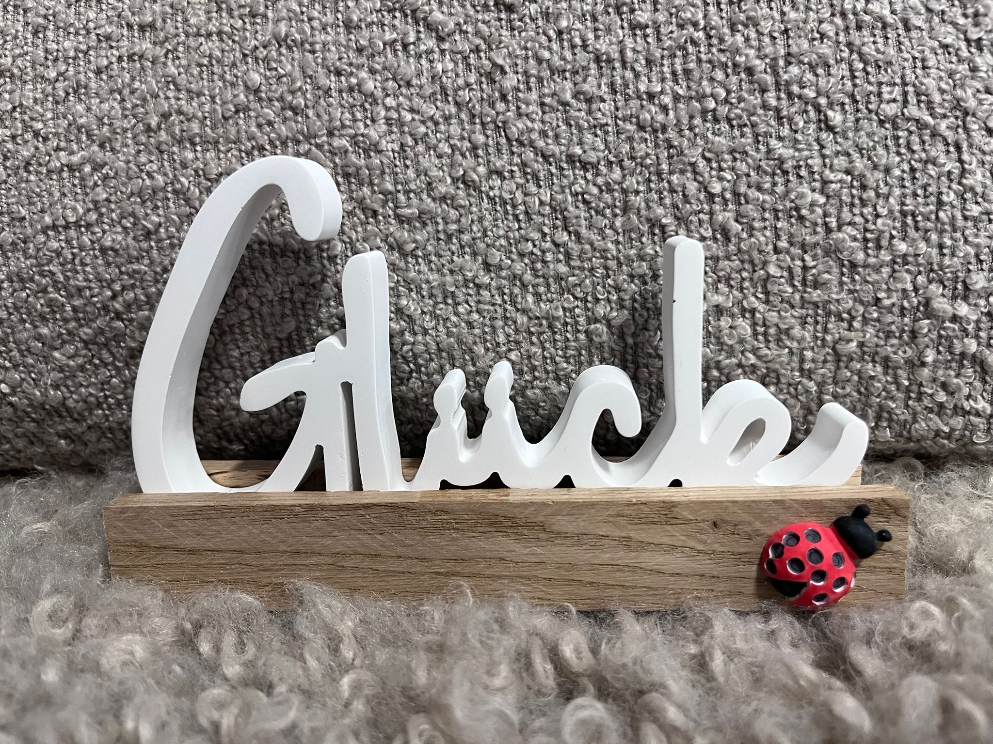 Handgemachtes Geschenk - Glück