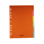 Farbregister Pappe 6-tlg. A4 - Bastelschachtel - Schule - 8666030