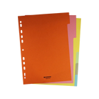 Farbregister Pappe 6-tlg. A4 - Bastelschachtel - Schule - 8666030