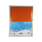 Farbregister Karton 10tlg, A4 - Bastelschachtel - Schule - 8670030