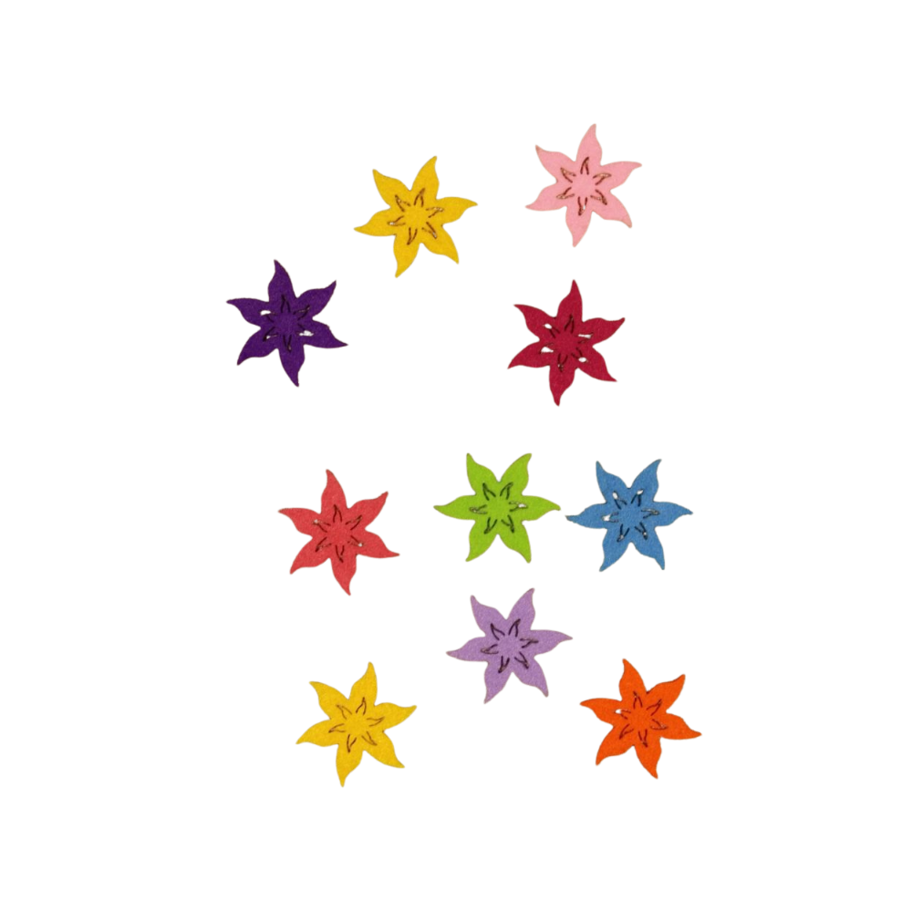 Filzfigur - Star flower