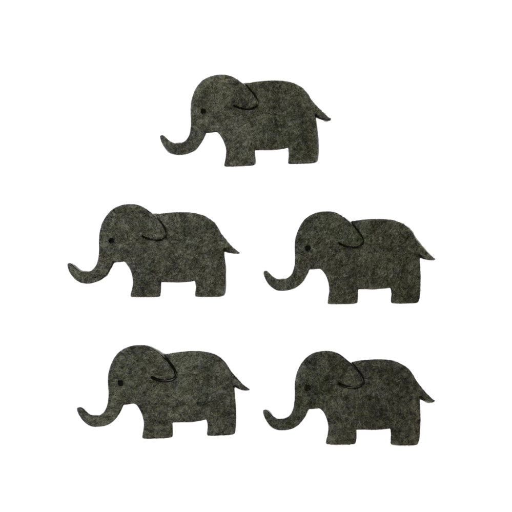 Bastelfilz Figuren - Elefant