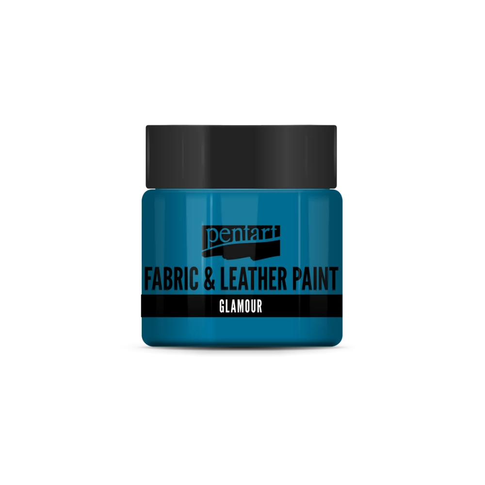 Pentart Textilfarbe Metallic Glamour 50ml - silberblau