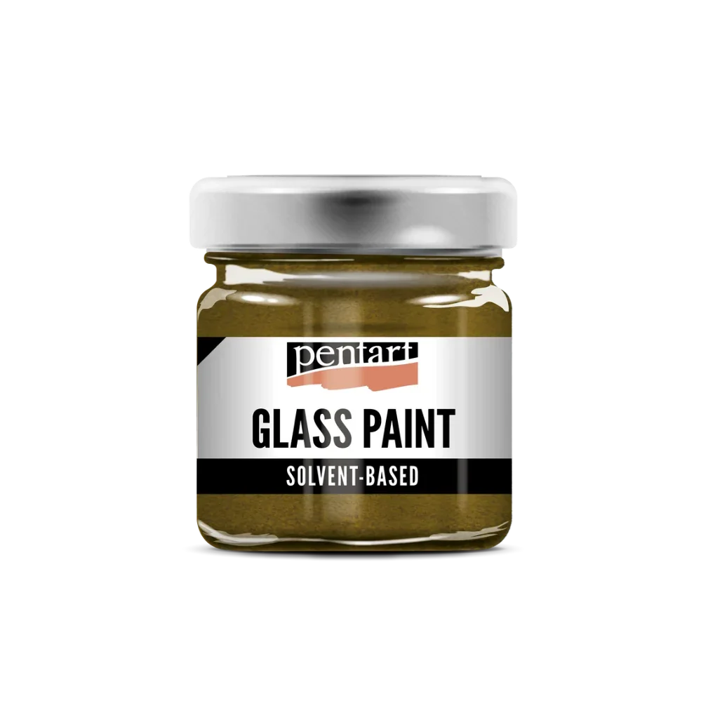 Pentart Glasfarbe 30ml - Bastelschachtel - Glas & Porzellan Farben - 26516