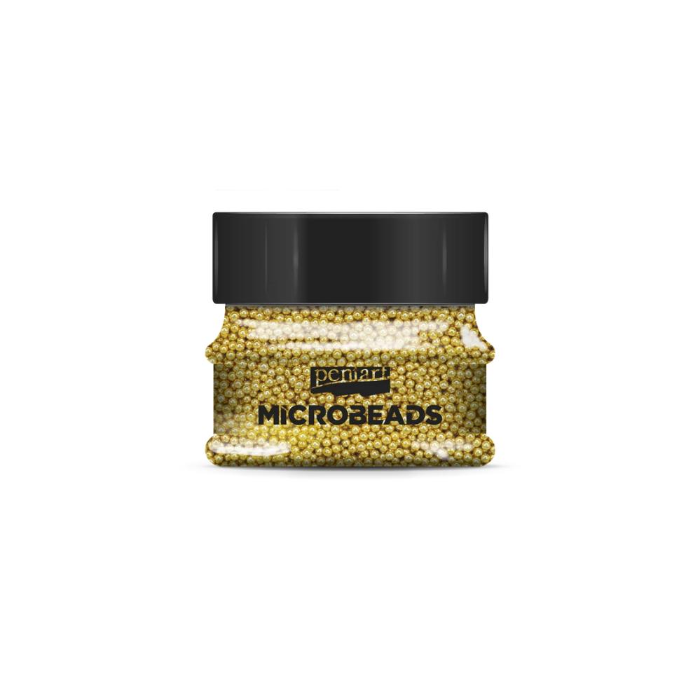 Pentart Streuperlen 40g - gold