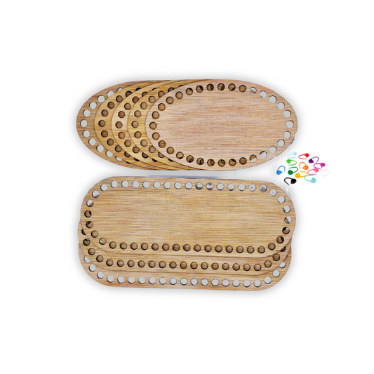 Häkelbodenpaket  Oval
