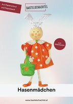 Papierband Set - Hasenmädchen