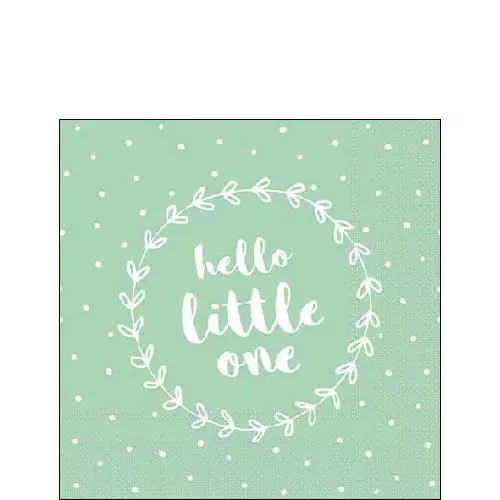 Serviette Hello little one- 20er Set oder Einzeln