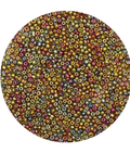 Rocailles Glasperlen 2mm metallic