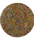 Rocailles Glasperlen 2mm metallic