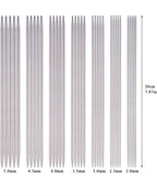 Stricknadeln verschiedene Größen - Bastelschachtel - Filz - 