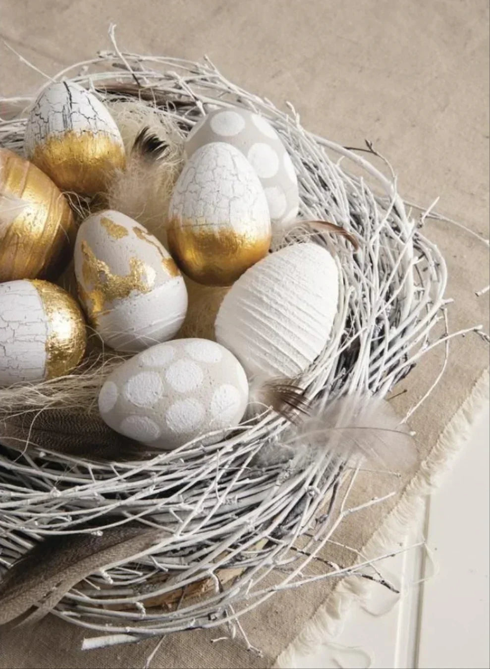 Styropor Eier - 7cm - 10 Stück - Bastelschachtel - Styrofoam/ Styropor - 10281