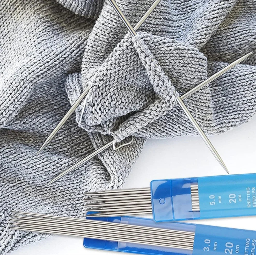 Stricknadeln verschiedene Größen - Bastelschachtel - Filz - 