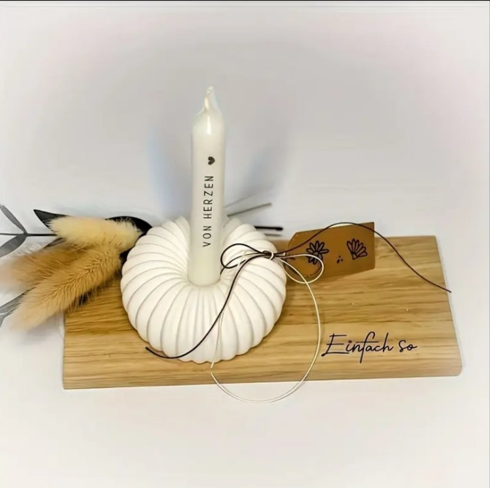 Silikonform - Kerzenständer